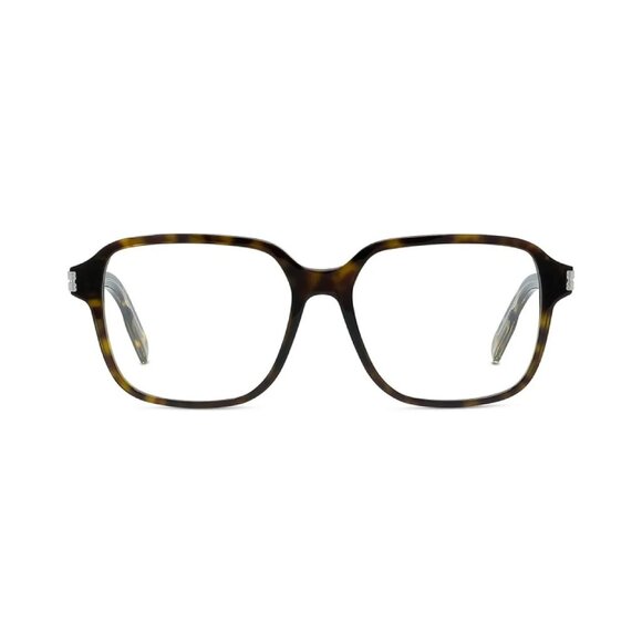 NEW DOR EYEGLASSES, DIOR NEODIORO S2I 2000 HAVANA SQUARE EYEWEAR DIOR - Picture 2 of 3